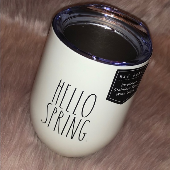 RAE DUNN | HELLO SPRING Insulated Cup - Picture 1 of 3